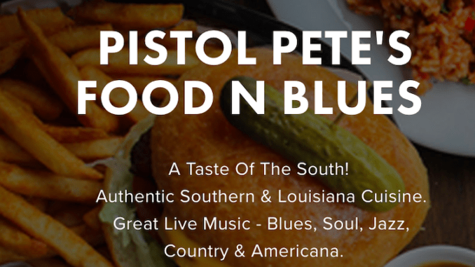 Blues Music Victoria Member - Pistol Pete's Food N Blues Geelong