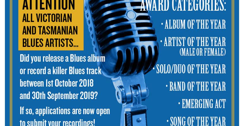 MBAS Vic/Tas Blues Music Awards 2019